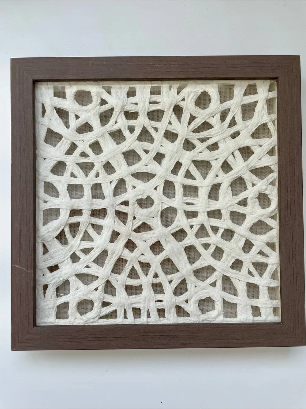 Gray Frame Wall Decor Accent 3D Geometric Art 10x10” Set Of 2 Shadowbox Wall Art